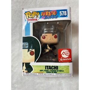 Funko Pop Naruto Shippuden Itachi 578 AE Exclusive Vinyl Figure Uchiha Akatsuki